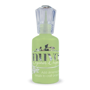 Nuvo - crystal drops - gloss apple green - 669n