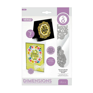 Tonic Studios - Dimensions - Florulent Bundle Frame Topper Die Set - 3255E