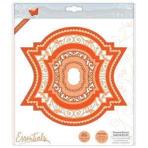 TONIC STUDIOS ESSENTIALS DIE SET CLASSICAL CURVED LAYERING | SET OF 13