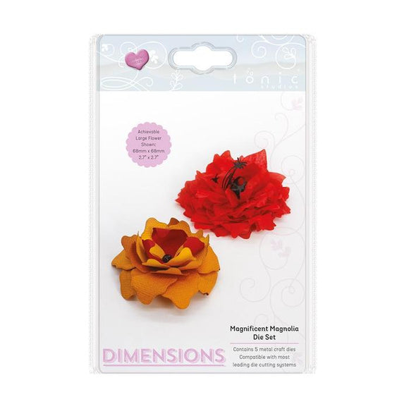 Tonic Studios - Dimensions - Magnificent Magnolia Die Set - 2434E