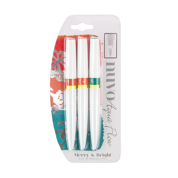Tonic studio Nuvo - Aqua Flow Pens - Merry and bright - 871n