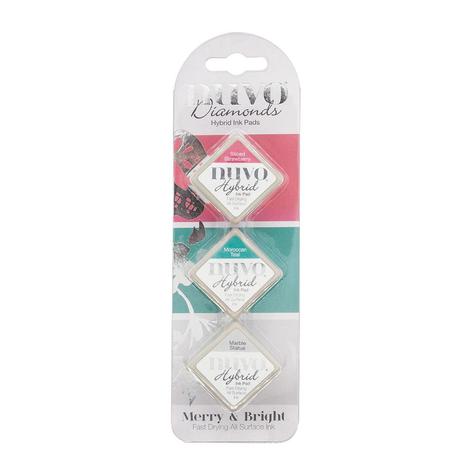 Tonic studios - Nuvo - Diamond Hybrid Ink Pads - Merry & Bright