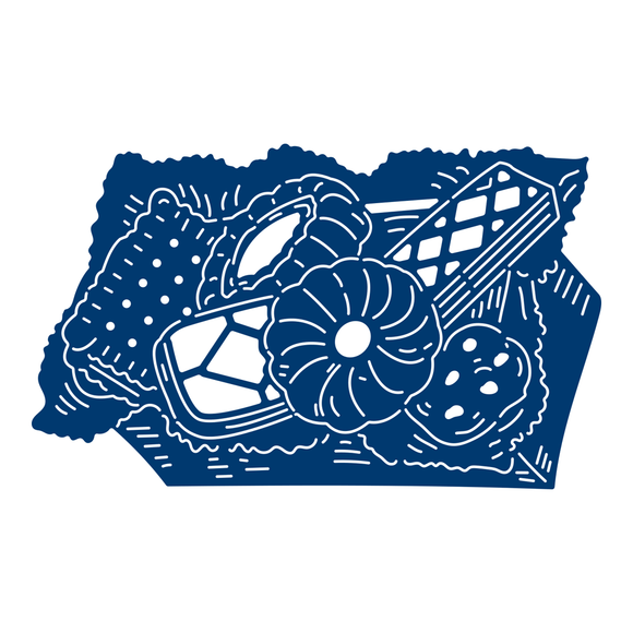 Tattered lace Packet of Biscuits die  (443999)