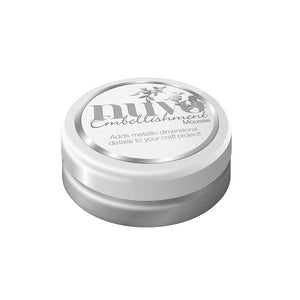 Tonic studio Nuvo - Embellishment Mousse - Pure Platinum 803n