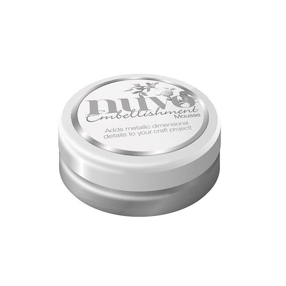 Tonic studio Nuvo - Embellishment Mousse - Pure Platinum 803n