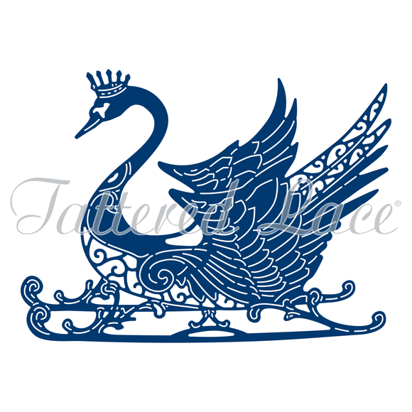 Tattered lace Regal Swan die (TLD0572)