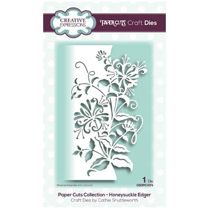 CREATIVE EXPRESSIONS DIE HONEYSUCKLE EDGER | PAPER CUTS COLLECTION