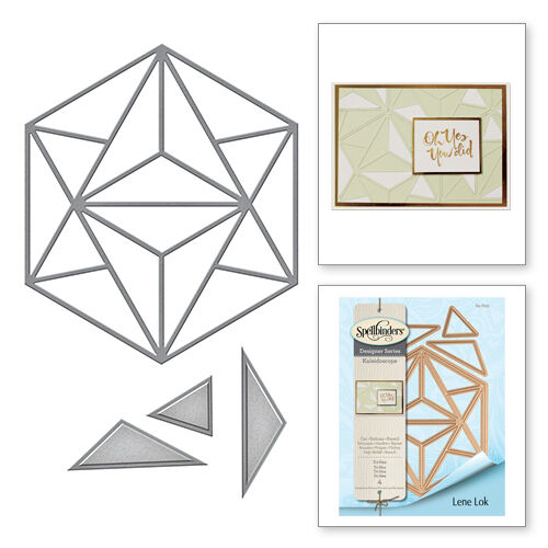 Spellbinders Designer Series Die ~ TRI-HEX ~ S4-695