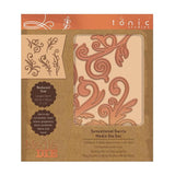 Tonic Studios - Media Die - Sensational Swirls Media Die Set - 2652E