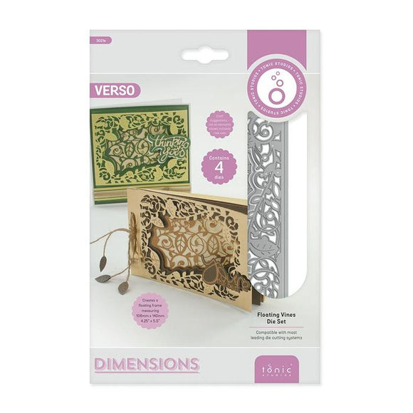 Tonic Studios - Dimensions - Floating Vines Die Set - 3021E