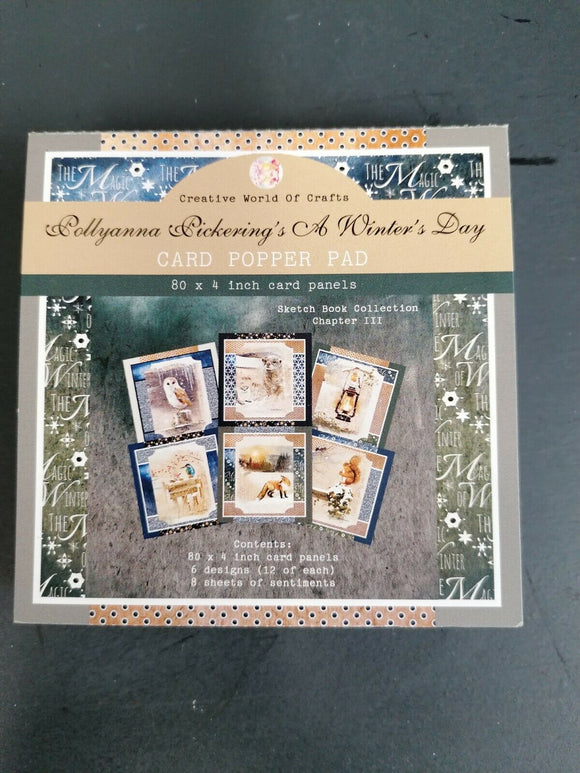 Pollyanna Pickering's A Winter's Day Card Popper Pad - 80 4