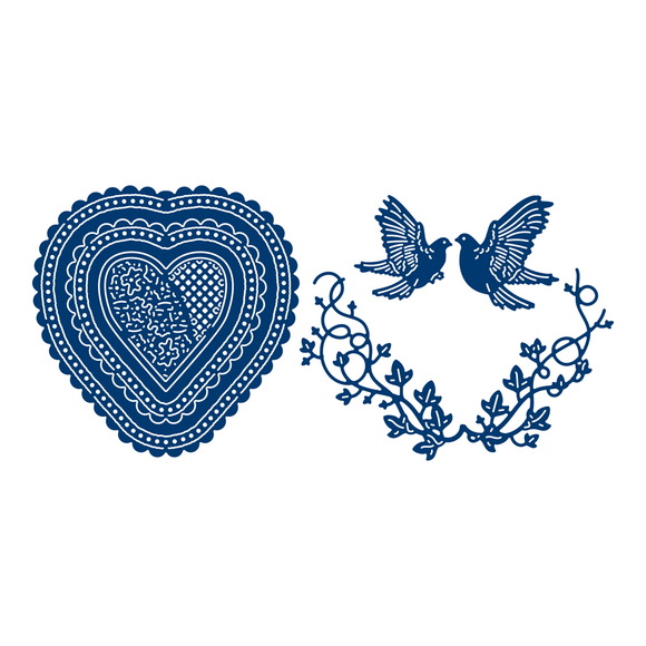 Tattered lace Woodland Wonder Birds die (436790)